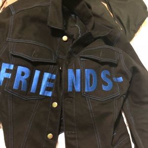 friends vlone jean jacket